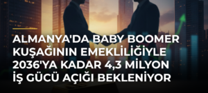 Almanya’da Baby Boomer Kuşağının Emekliliğiyle 2036’ya Kadar 4,3 Milyon İş Gücü Açığı Bekleniyor
