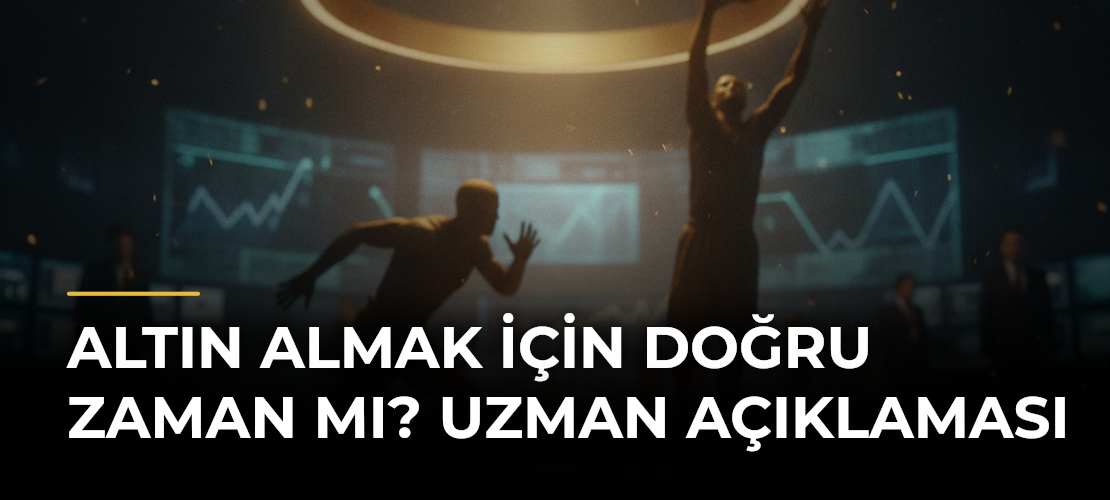 Altın almak için doğru zaman mı? Uzman açıklaması