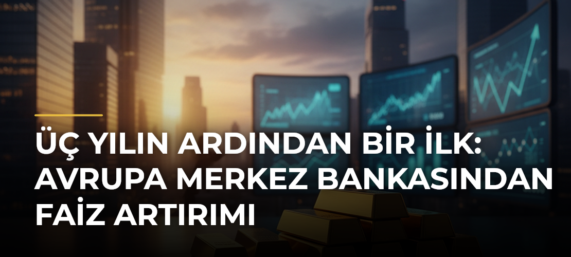 Üç yılın ardından bir ilk: Avrupa Merkez Bankasından faiz artırımı - Mirat Haber