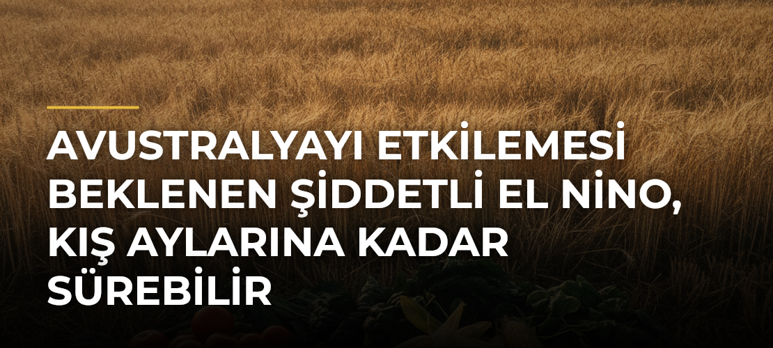 Avustralyayı etkilemesi beklenen şiddetli El Nino, kış aylarına kadar sürebilir - Mirat Haber