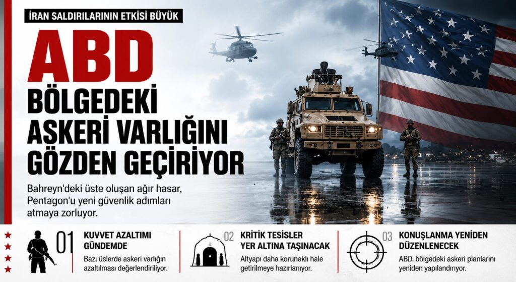 Bahreyn’deki ABD Üssünde 400 Milyon Dolarlık Hasar