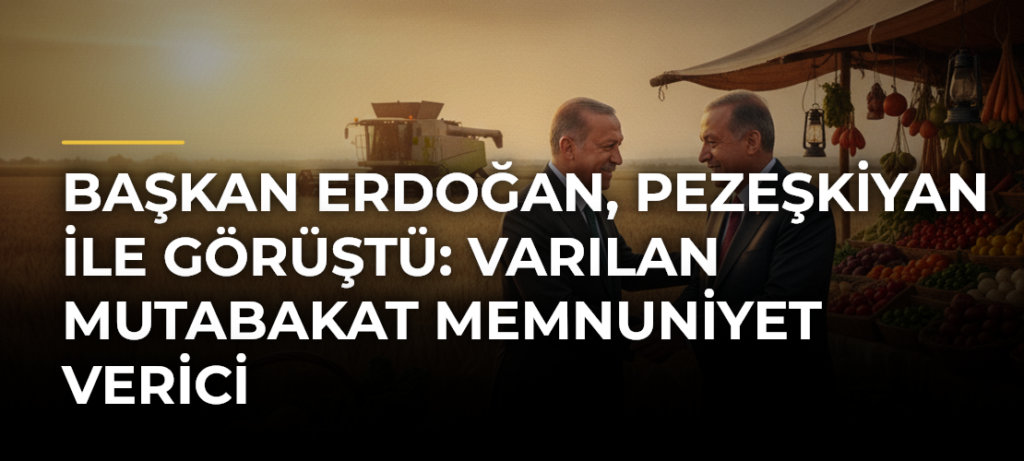 Başkan Erdoğan, Pezeşkiyan ile görüştü: Varılan mutabakat memnuniyet verici