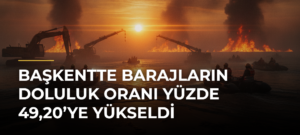 Başkentte barajların doluluk oranı yüzde 49,20’ye yükseldi