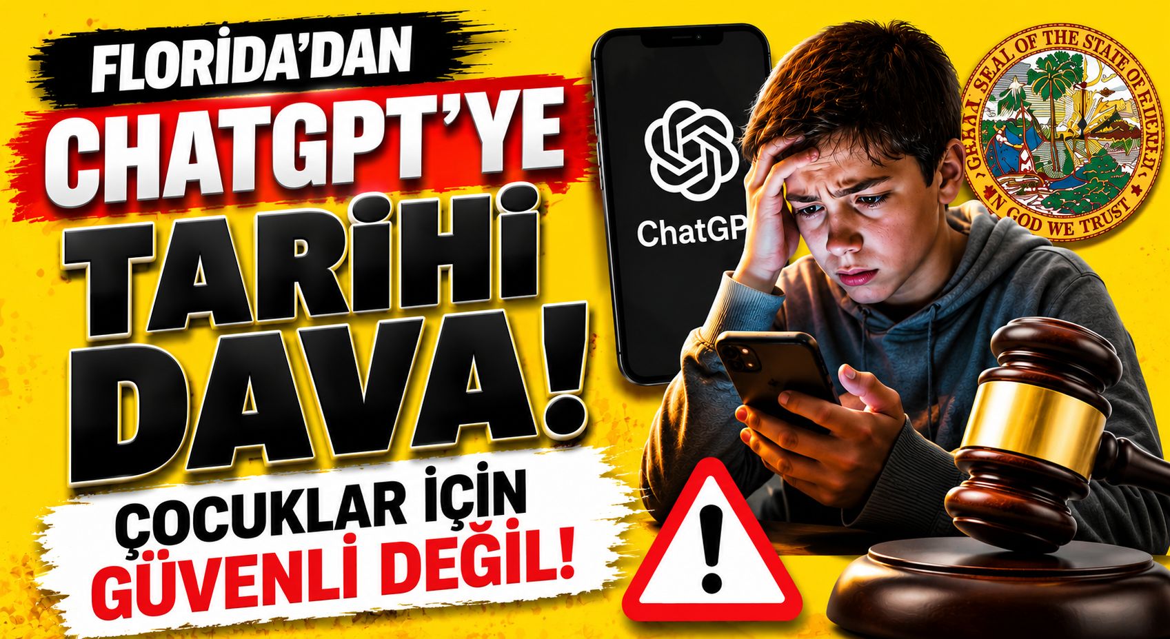 Florida’dan ChatGPT’ye Dava: Çocuklar İçin Güvenli Değil