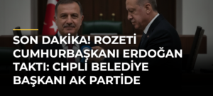 SON DAKİKA! Rozeti Cumhurbaşkanı Erdoğan taktı: CHPli belediye başkanı AK Partide
