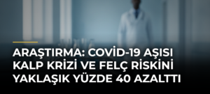 Araştırma: Covid-19 aşısı kalp krizi ve felç riskini yaklaşık yüzde 40 azalttı