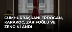 Cumhurbaşkanı Erdoğan, Karakoç, Zarifoğlu ve Zengini andı