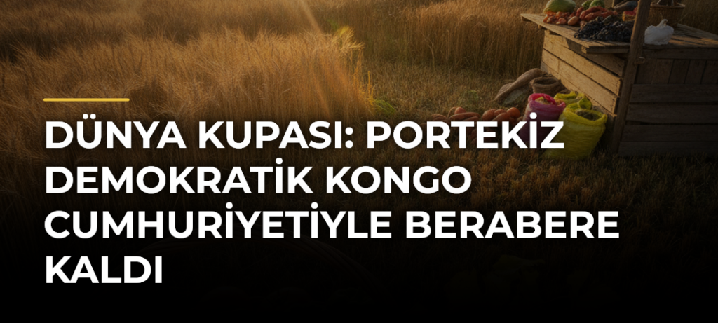 Dünya Kupası: Portekiz Demokratik Kongo Cumhuriyetiyle Berabere Kaldı