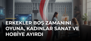 Erkekler Boş Zamanını Oyuna, Kadınlar Sanat ve Hobiye Ayırdı