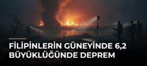 Filipinlerin Güneyinde 6,2 Büyüklüğünde Deprem