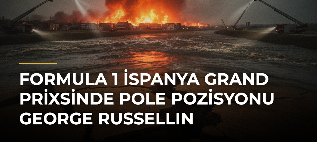 Formula 1 İspanya Grand Prixsinde pole pozisyonu George Russellın