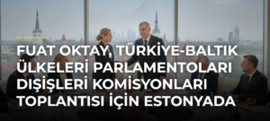 Fuat Oktay, Türkiye-Baltık Ülkeleri Parlamentoları Dışişleri Komisyonları Toplantısı için Estonyada