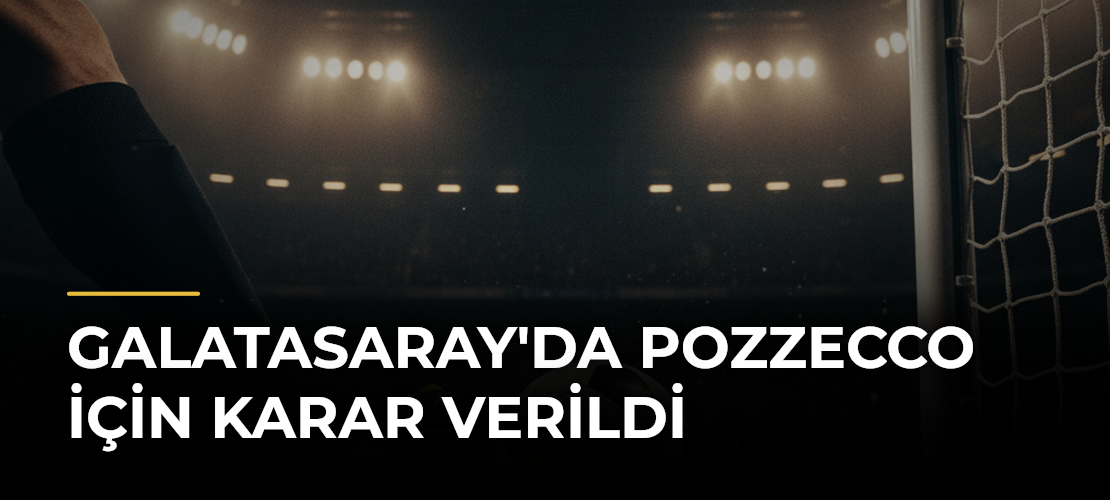 Galatasaray'da Pozzecco İçin Karar Verildi