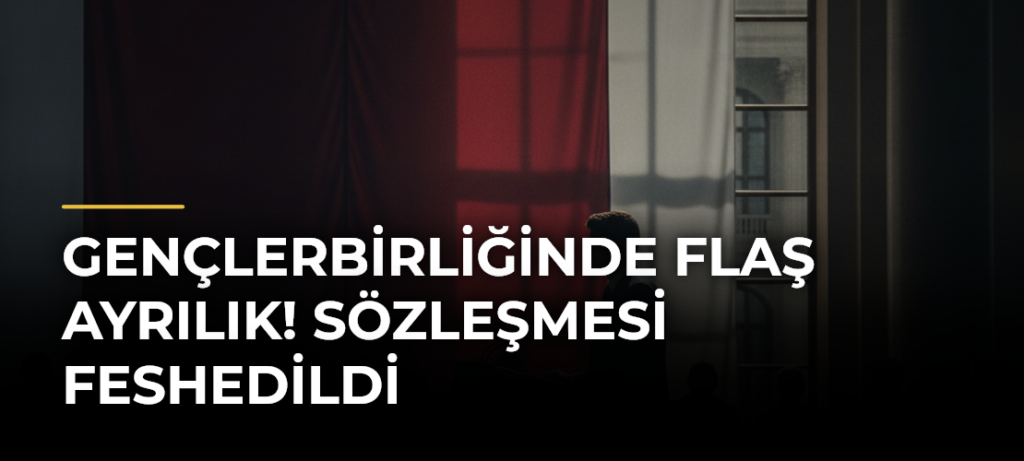 Gençlerbirliğinde flaş ayrılık! Sözleşmesi feshedildi
