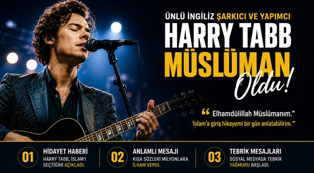 Harry Tabb İslam’ı Seçtiğini Duyurdu