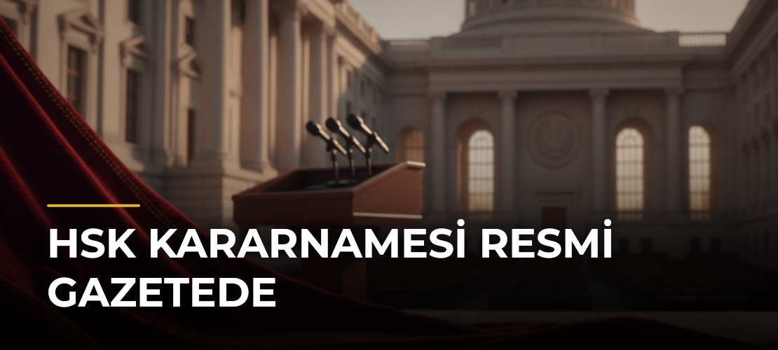 HSK kararnamesi Resmi Gazetede - Mirat Haber