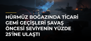 Hürmüz Boğazında ticari gemi geçişleri savaş öncesi seviyenin yüzde 25’ine ulaştı