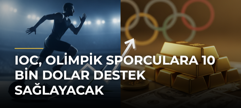 IOC, olimpik sporculara 10 bin dolar destek sağlayacak