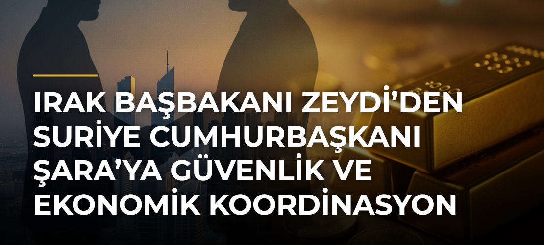 Irak Başbakanı Zeydi’den Suriye Cumhurbaşkanı Şara’ya güvenlik ve ekonomik koordinasyon mesajı - Mirat Haber