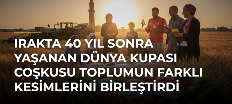 Irakta 40 yıl sonra yaşanan Dünya Kupası coşkusu toplumun farklı kesimlerini birleştirdi