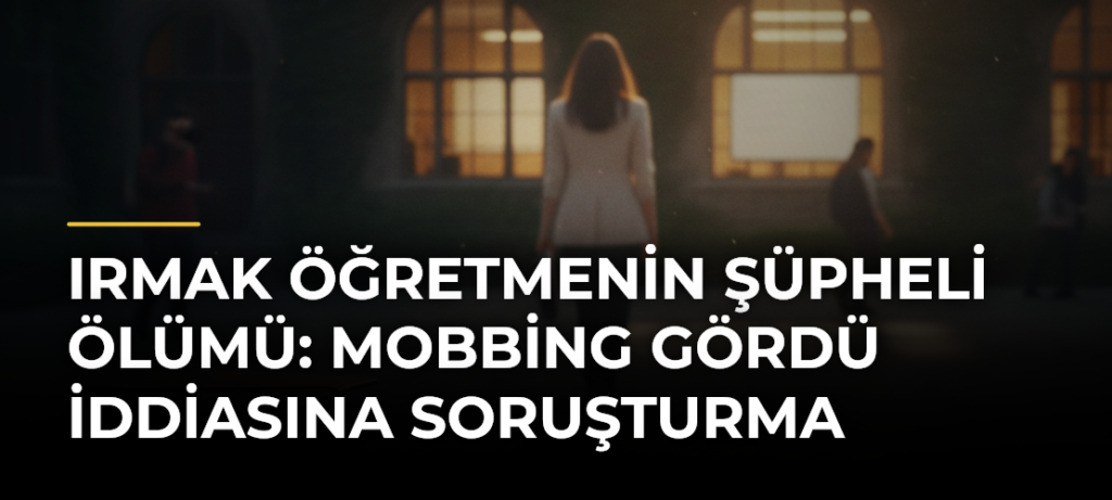 Irmak öğretmenin şüpheli ölümü: Mobbing gördü iddiasına soruşturma