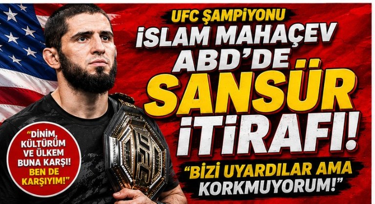 UFC Şampiyonu Mahaçev’den ABD’de LGBT Sansürü İtirafı
