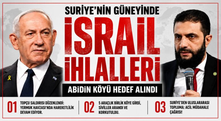 İsrail Ordusu Suriye’nin Dera Kırsalını Topçu Ateşiyle Vurdu
