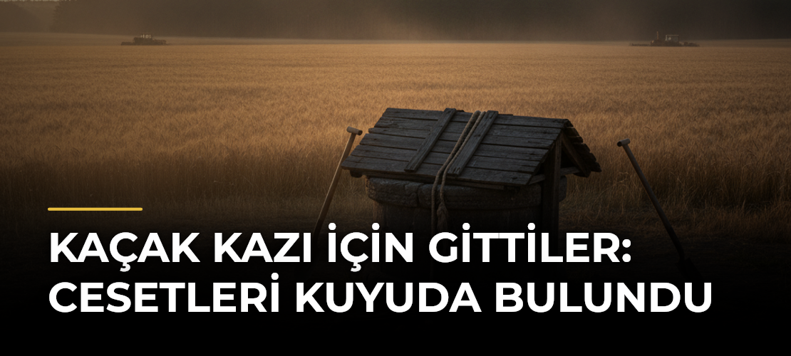 Kaçak kazı için gittiler: Cesetleri kuyuda bulundu