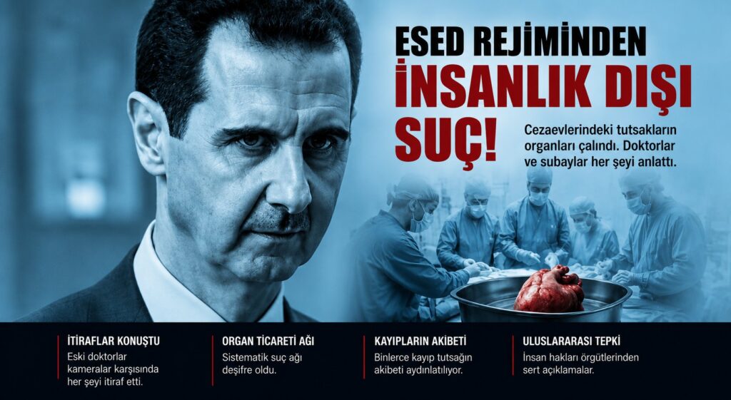 Esed Rejimi, Mahkumların Organları için Onları Öldürdü