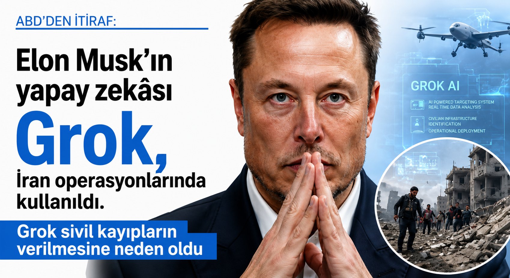 ABD: Elon Musk’ın yapay zekâsı Grok, İran’da Kullanıldı