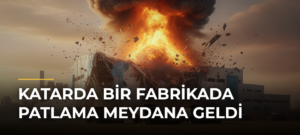 Katarda bir fabrikada patlama meydana geldi