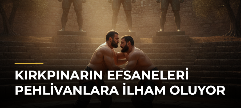Kırkpınarın efsaneleri pehlivanlara ilham oluyor