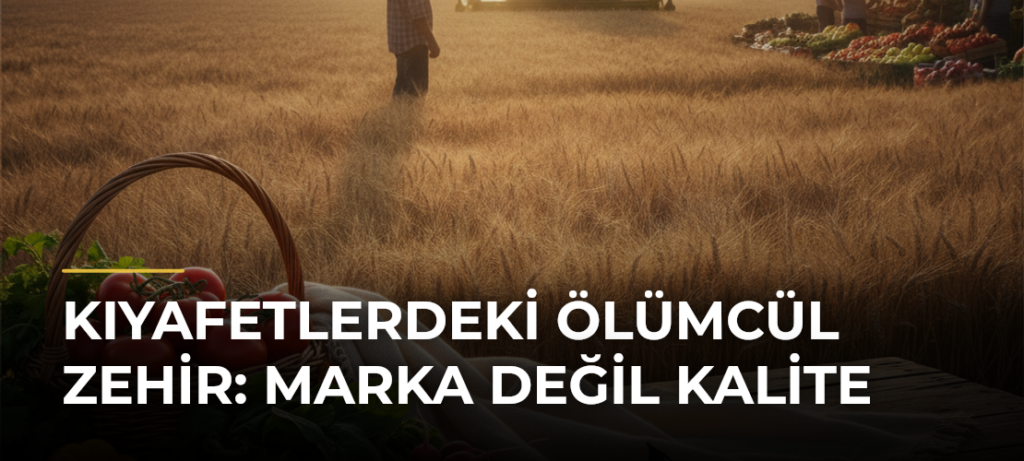 Kıyafetlerdeki ölümcül zehir: Marka değil kalite