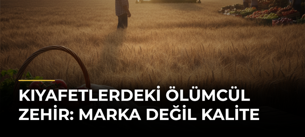 Kıyafetlerdeki ölümcül zehir: Marka değil kalite
