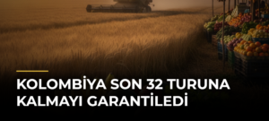 Kolombiya son 32 turuna kalmayı garantiledi