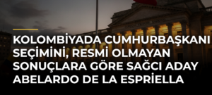 Kolombiyada Cumhurbaşkanı Seçimini, Resmi Olmayan Sonuçlara Göre Sağcı Aday Abelardo de la Espriella Kazandı