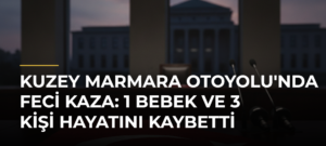 Kuzey Marmara Otoyolu’nda Feci Kaza: 1 Bebek ve 3 Kişi Hayatını Kaybetti