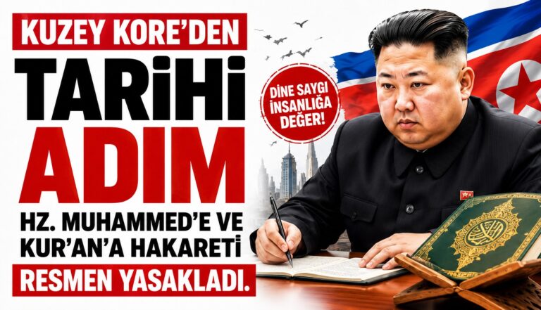 Hz. Muhammed’e ve Kur’an’a Hakareti Resmen Yasakladı