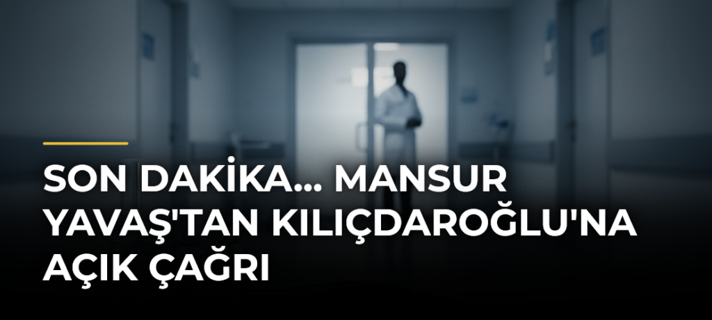 Son dakika… Mansur Yavaş’tan Kılıçdaroğlu’na açık çağrı