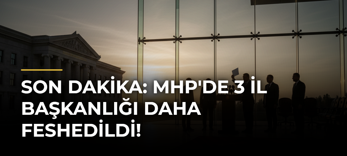 Son dakika: MHP'de 3 il başkanlığı daha feshedildi!