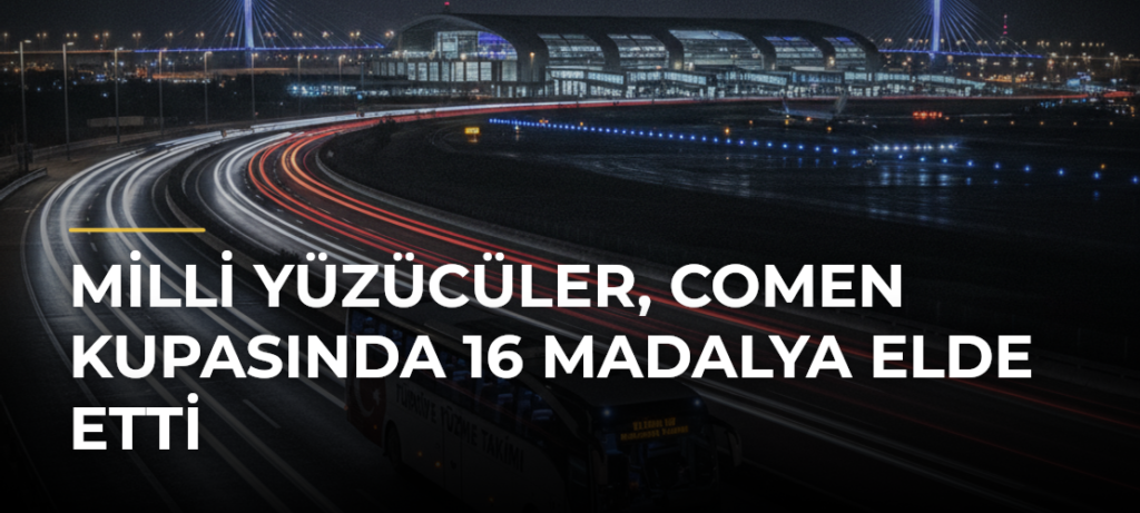 Milli yüzücüler, Comen Kupasında 16 madalya elde etti