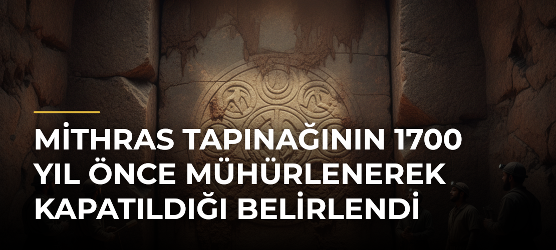 Mithras Tapınağının 1700 Yıl Önce Mühürlenerek Kapatıldığı Belirlendi - Mirat Haber