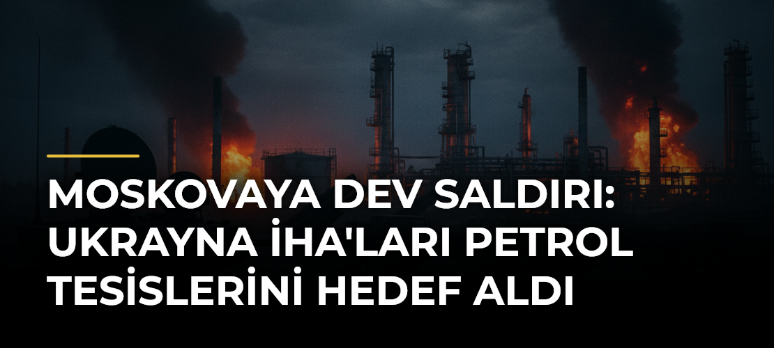 Moskovaya Dev Saldırı: Ukrayna İHA'ları Petrol Tesislerini Hedef Aldı