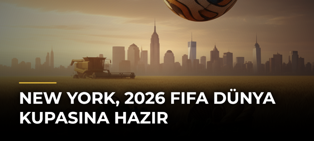 New York, 2026 FIFA Dünya Kupasına Hazır