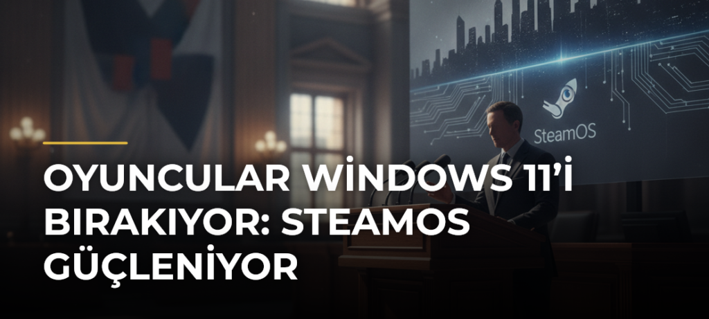 Oyuncular Windows 11’i Bırakıyor: SteamOS Güçleniyor