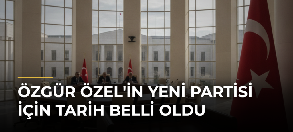 Özgür Özel’in Yeni Partisi İçin Tarih Belli Oldu