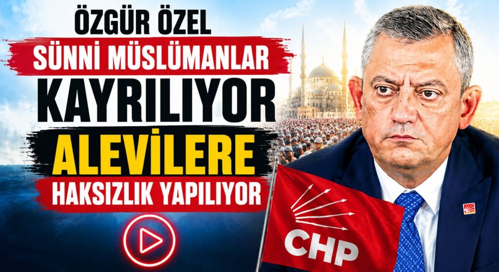 Özgür Özel, Alevilere Haksızlık Yapılıyor