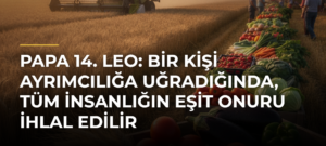 Papa 14. Leo: Bir kişi ayrımcılığa uğradığında, tüm insanlığın eşit onuru ihlal edilir