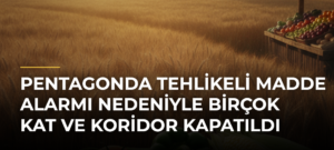 Pentagonda tehlikeli madde alarmı nedeniyle birçok kat ve koridor kapatıldı
