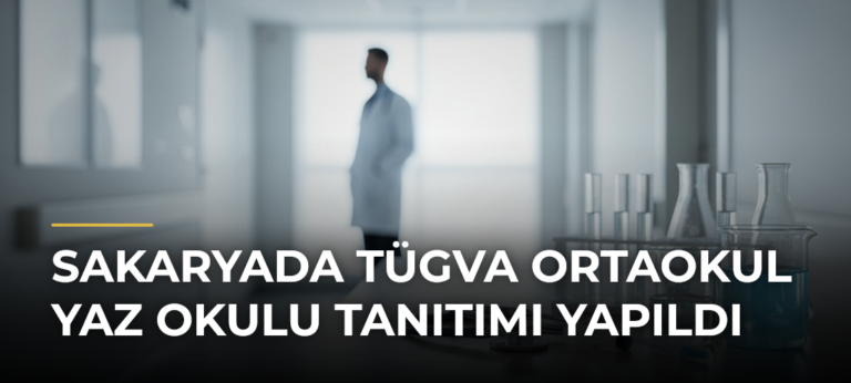 Sakaryada TÜGVA Ortaokul Yaz Okulu Tanıtımı Yapıldı